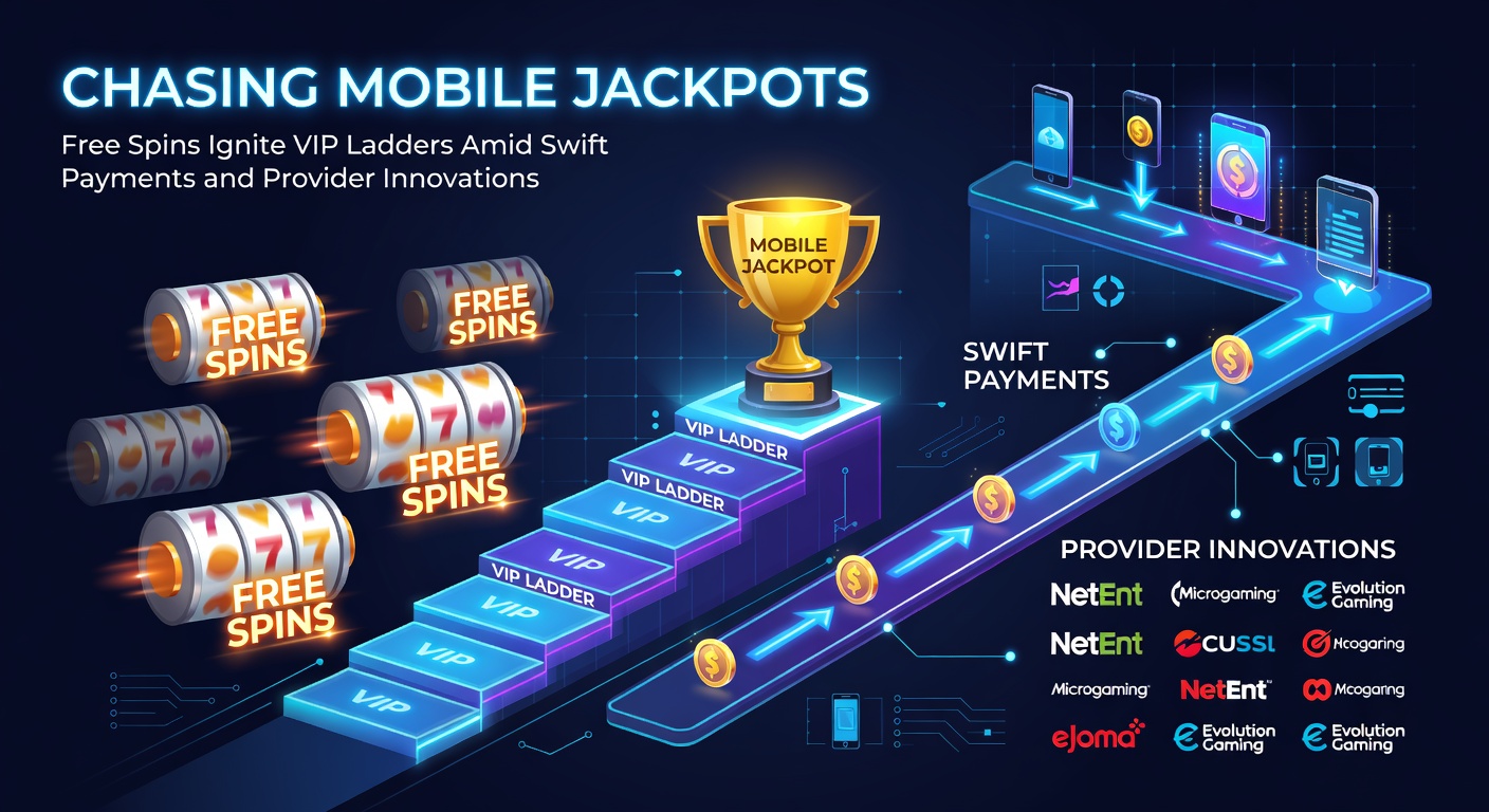 Dynamische weergave van snelle betalingen en VIP-ladderprogressie op mobiel casino-interface met jackpot-teller