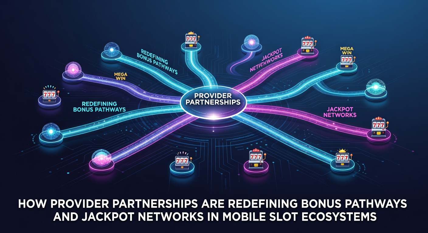 Partnerschappen tussen providers die bonuspaden en jackpotnetwerken in mobiele slots herdefiniëren