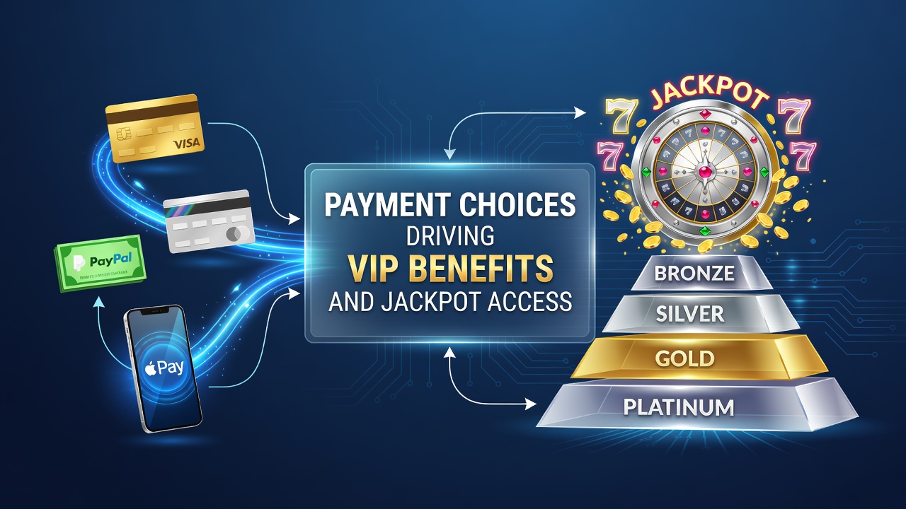 Mobiele slot interface met betalingsopties en VIP-ladder weergave