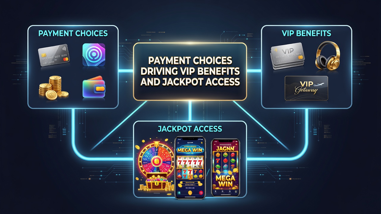 Grafiek van betalingsmethoden en VIP jackpot correlaties in mobiele gaming