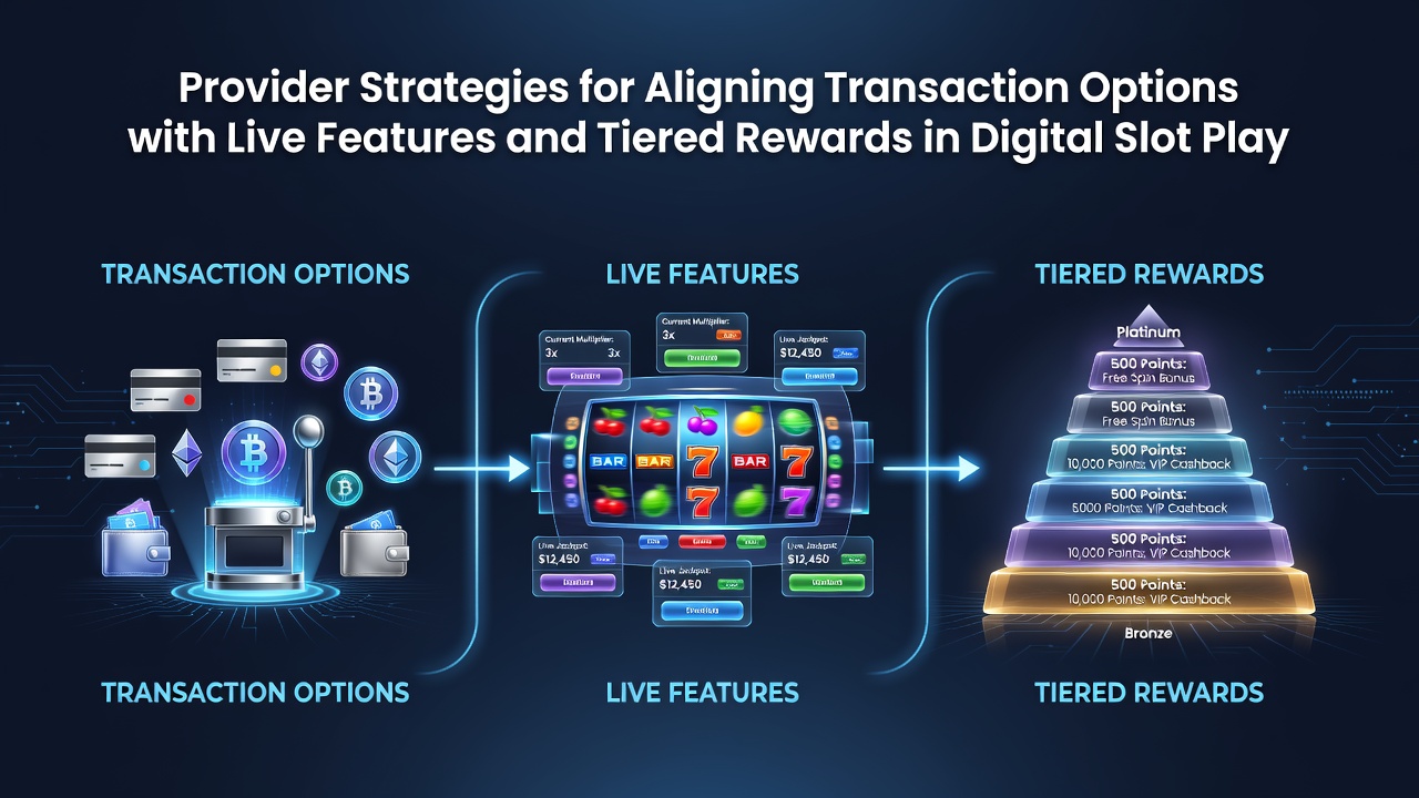 Providers die transactieopties afstemmen op live features en beloningsniveaus in digitale slots