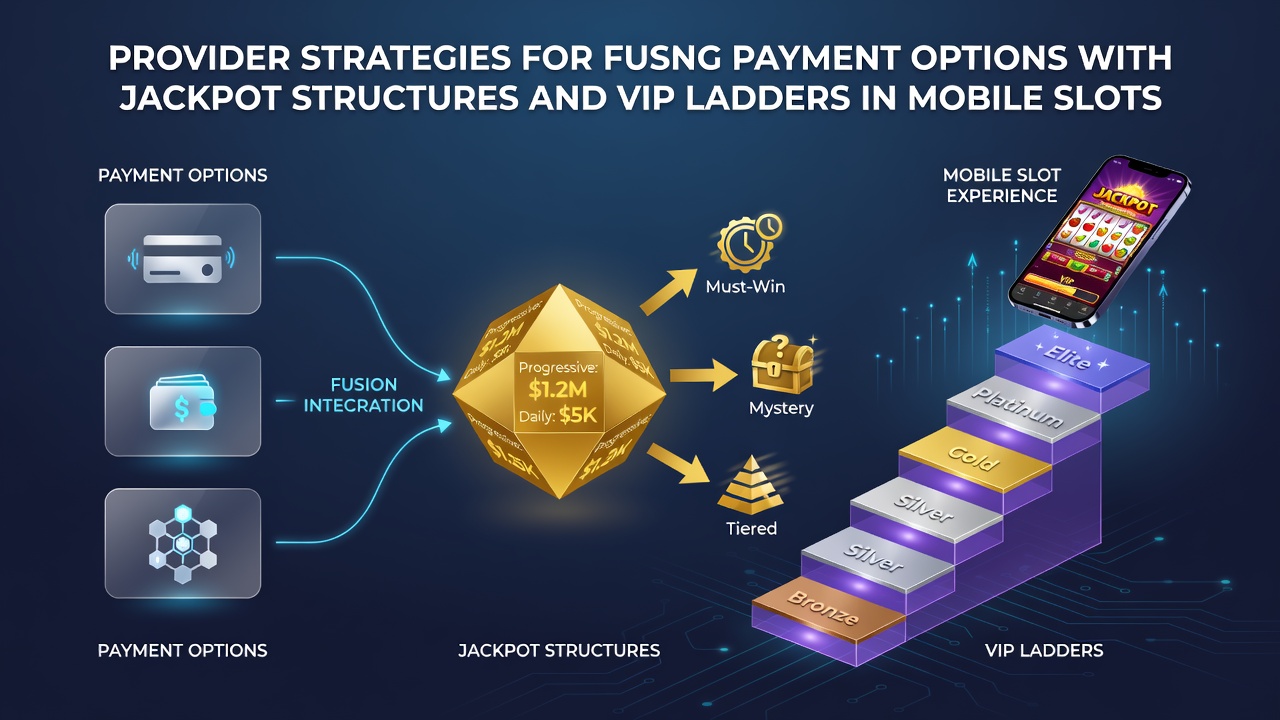 Mobiele jackpotintegratie met VIP-ladders en betalingsopties