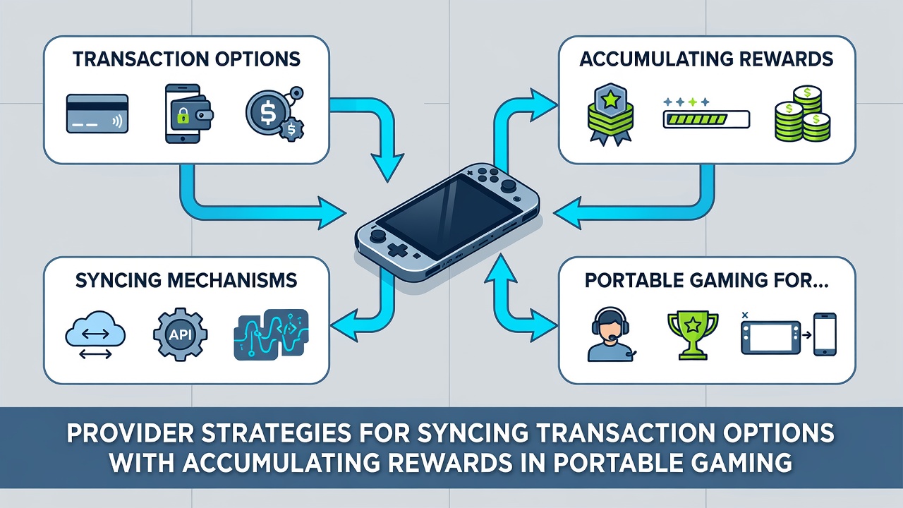 Diagram van beloningsaccumulatie en transactiesync in mobiele games