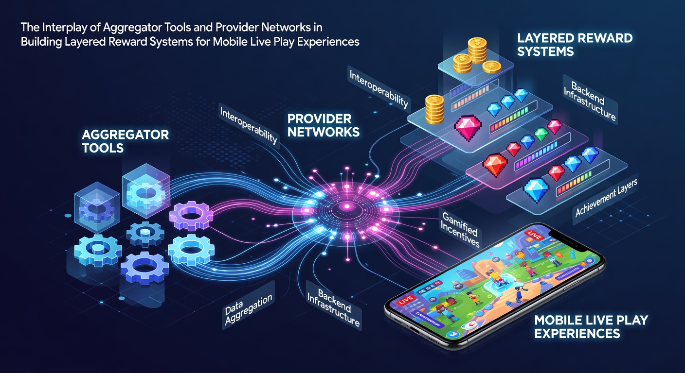 Aggregatortools verbinden providernetwerken met beloningssystemen in mobiele live play